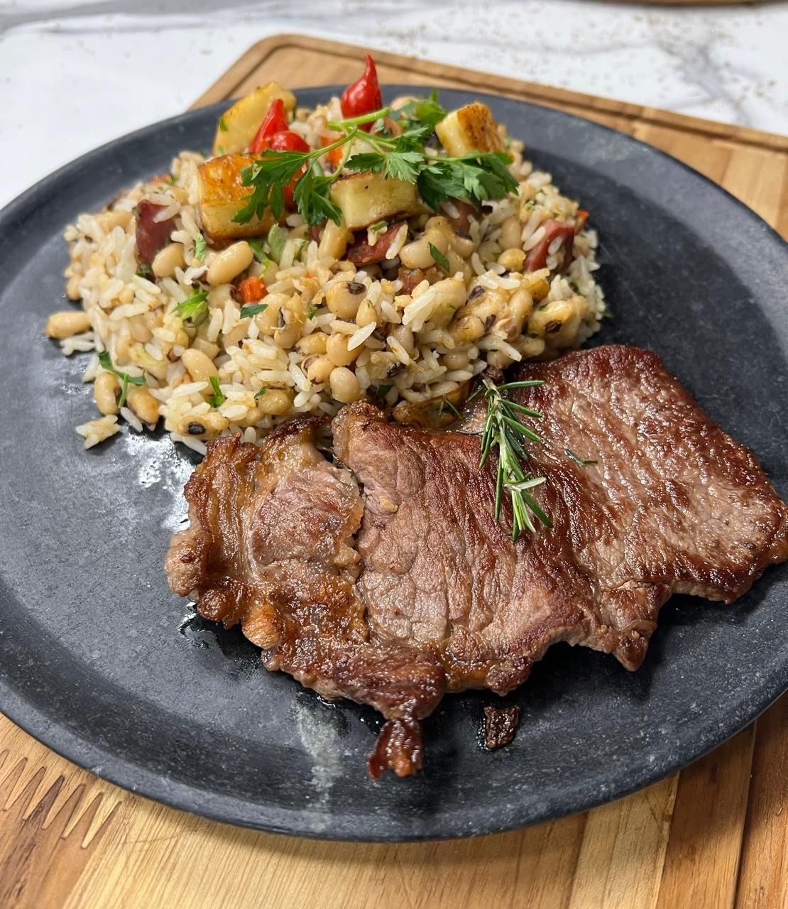 Picanha Grelhada na Chapa